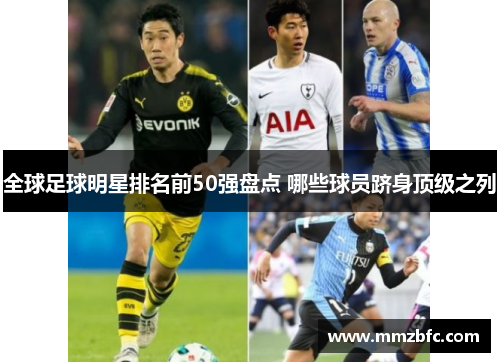 全球足球明星排名前50强盘点 哪些球员跻身顶级之列