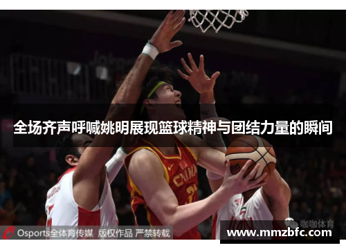 全场齐声呼喊姚明展现篮球精神与团结力量的瞬间